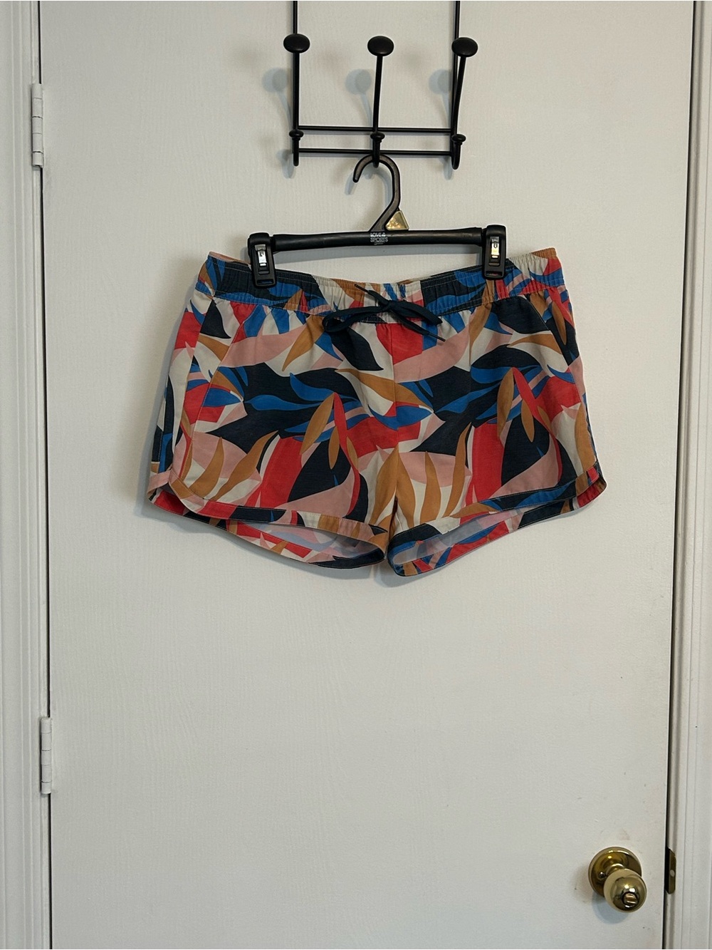 PrAna Women’s Multicolor Printed Mariya Casual Shorts summer beach pool sizeL